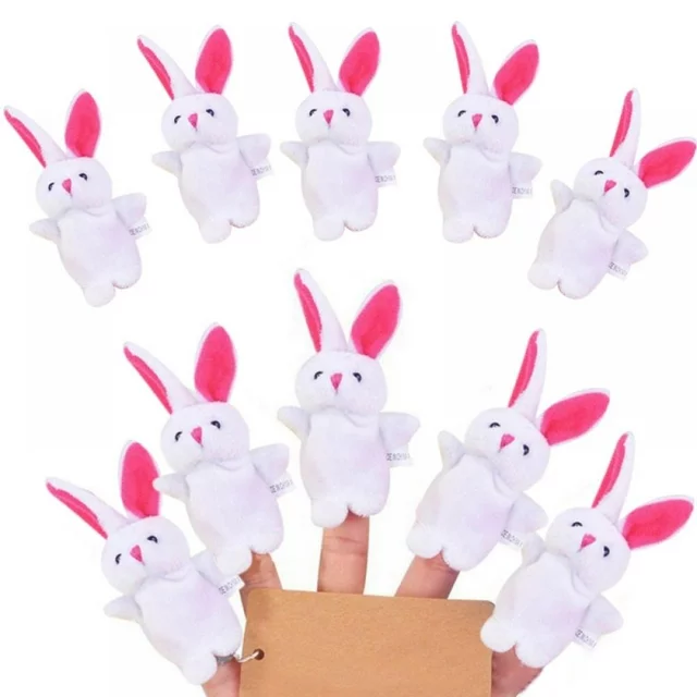 Custom Children Cute Fingers Toy Play Fun Kid Plush Toy Animal Finger Doll