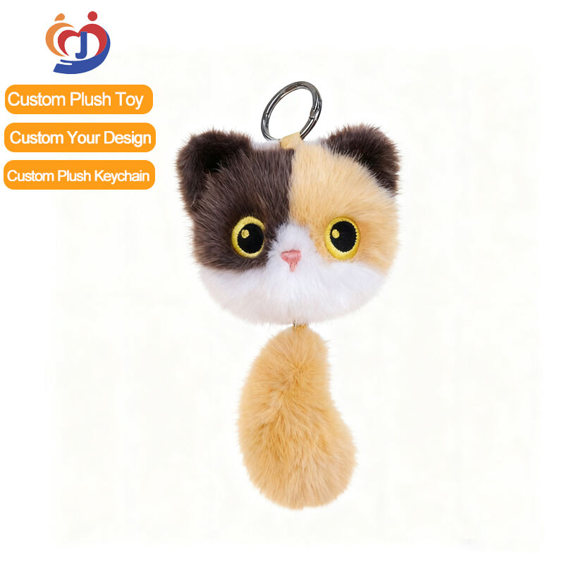 Custom High Quality Plush Keychain