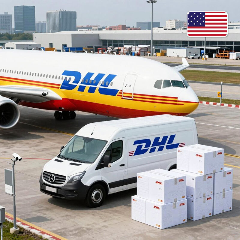 logística de China a EE. UU. servicios de entrega DHL Express