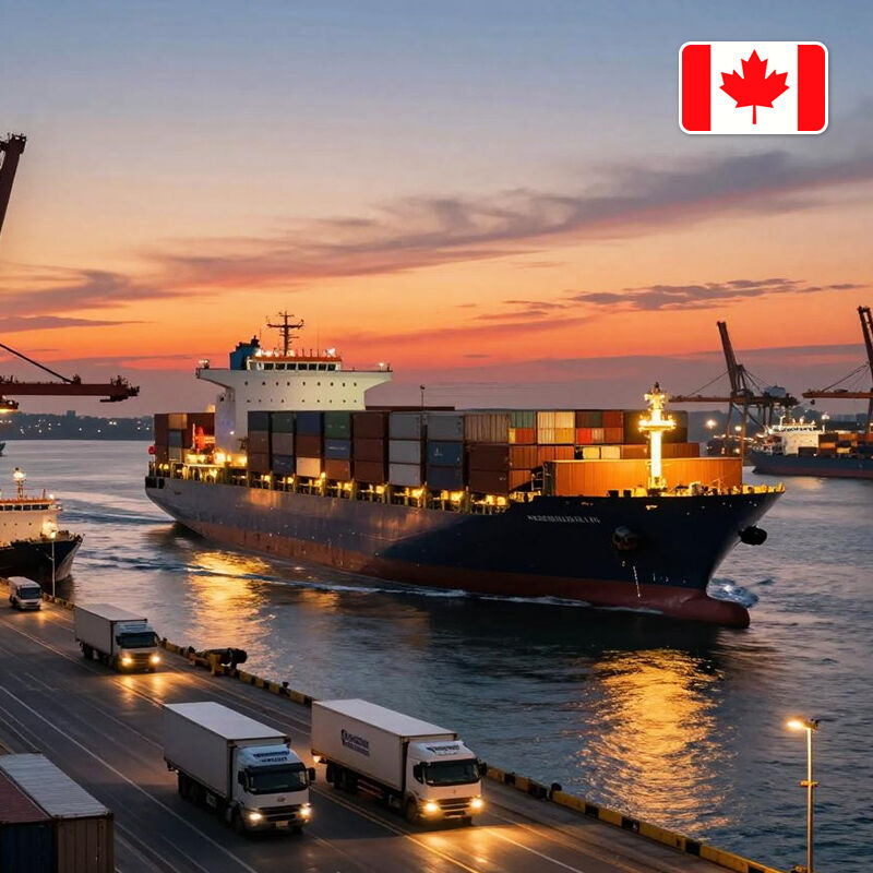 entrega rápida puerta a puerta a Canadá