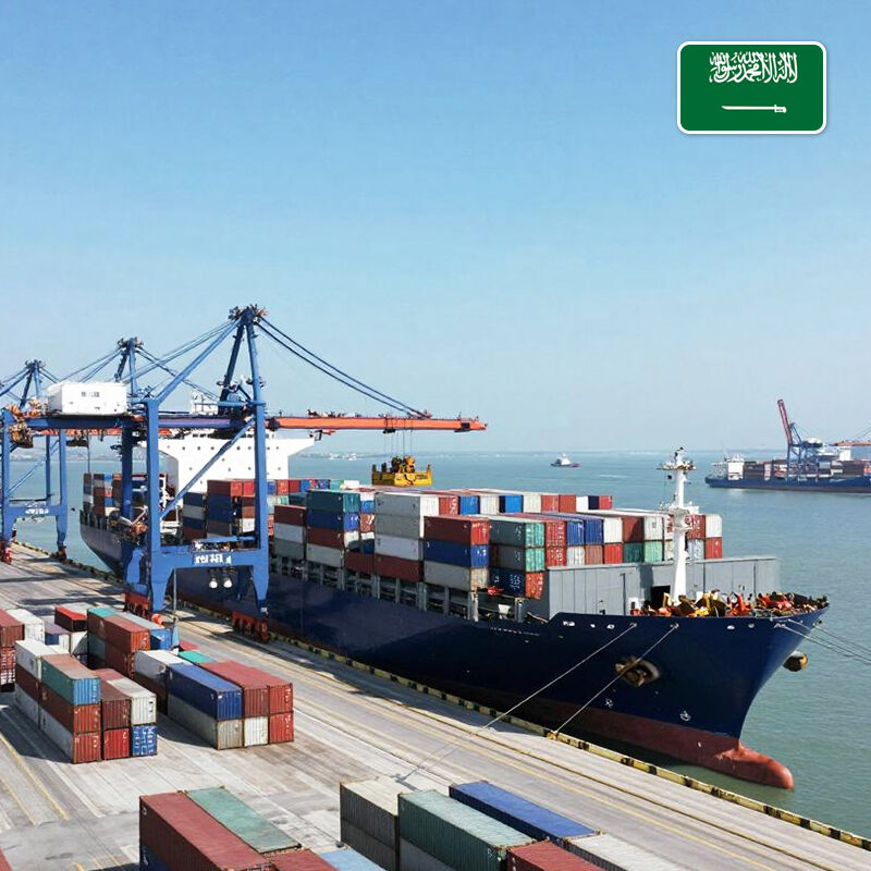 sea cargo door delivery logistics agency services provider shipping to saudi arabia