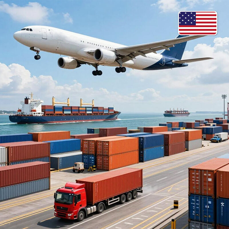 Carga aérea y camiones a EE.UU.