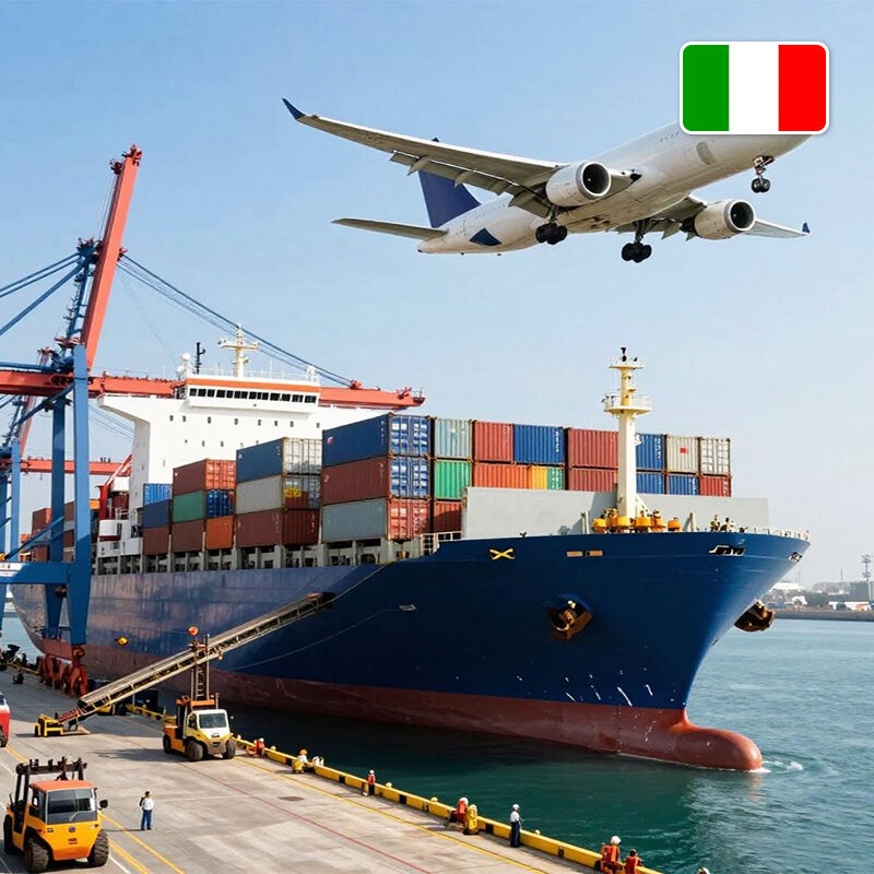 물류 서비스 회사, 중국에서 이탈리아로의 화물 대행인