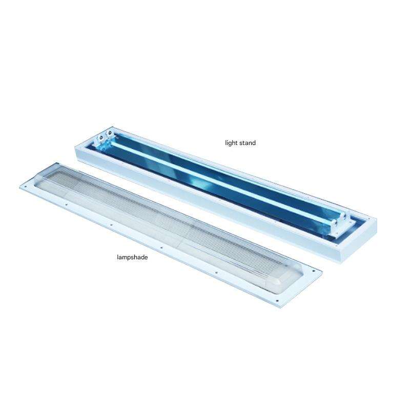 LED-dubbele buis anti-explosielamp plafondreinigingslamp fabriek anti-explosiekap werkplaats magazijn anti-explosie fluorescentielamp