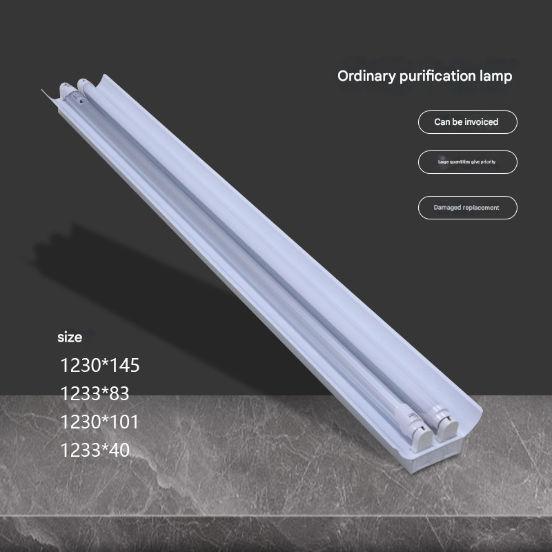 lámpara de servicio doble tubo de 48W tubo fluorescente para uso en laboratorio tubo fluorescente para sala limpia 101*1230