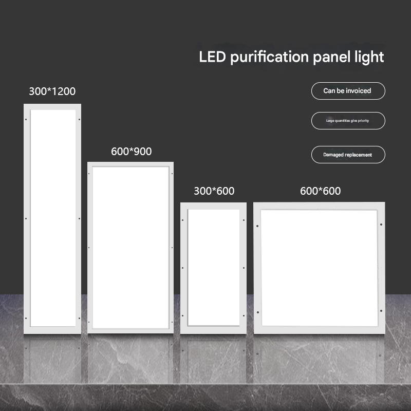 Luz de placa limpia luz hospitalaria placa de 300*1200 luz de techo ultrafina para sala limpia quirúrgica luz LED