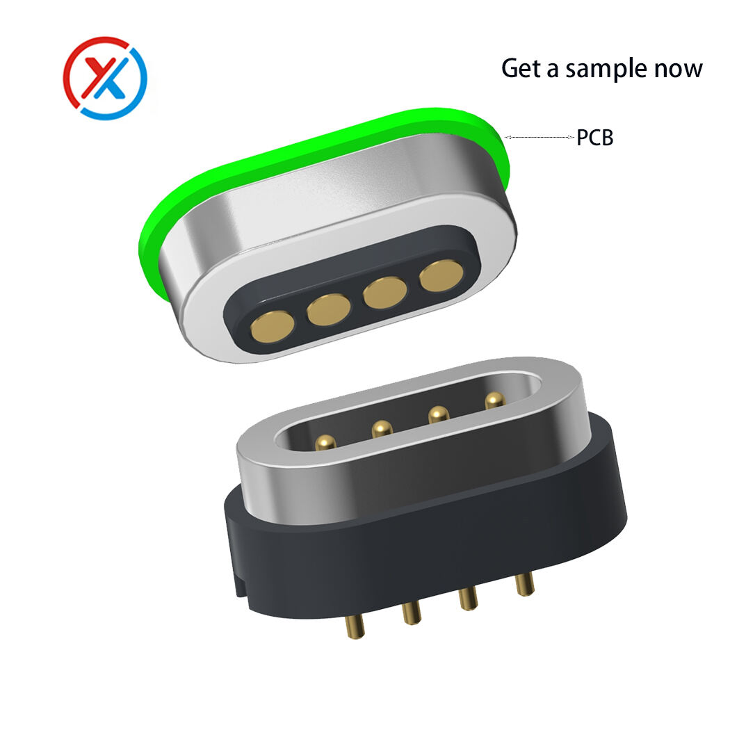 2.0 Spacing Magnetic Connector Charger 4-Pin Supplier-1439