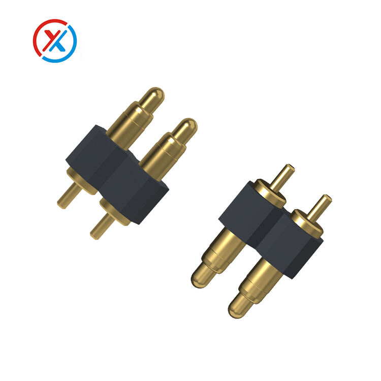 Custom 2-10 pin pogopin connector Waterproof gold-plated spring pin for various magnetic pogopin connectors