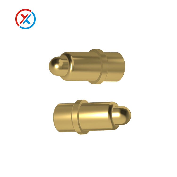 pogopin spring needle High current gold plated charging thimble connector for medical device device probe connection