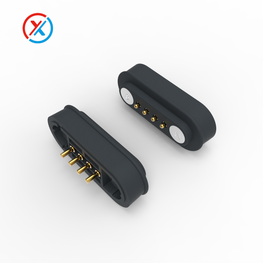Waterproof Pogo Pin Connector 2.54mm Pitch