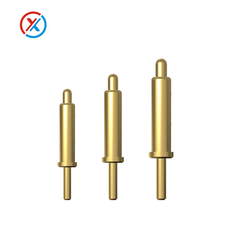 Custom gold-plated brass Pogopin connectors Spring loaded male female pins waterproof pogopin connectors