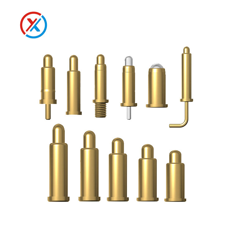 custom spring-loaded pins,1a-15a current pogo pin manufacturer