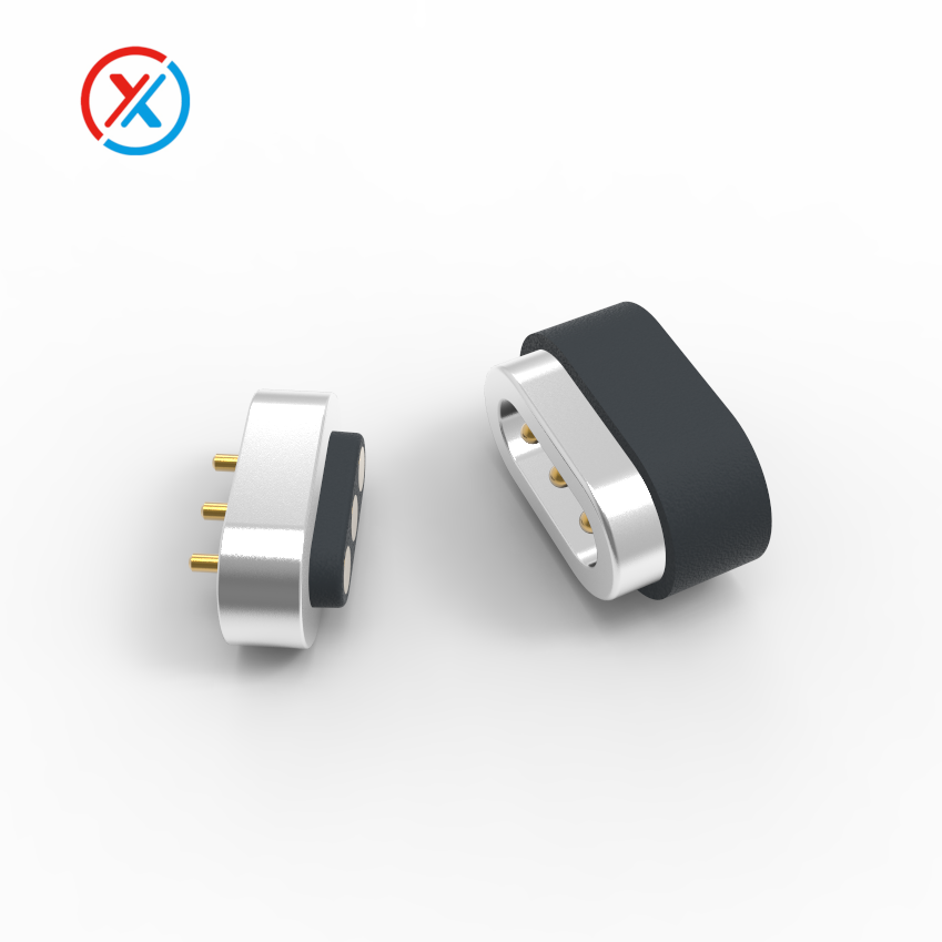 Pogo usb Height 6.6mm | 3 Wire Magnetic Connector