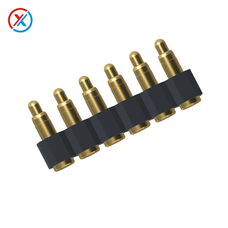 6-Pin Pogo Connector With 12v 2amps PoGo Pads Manufacturer