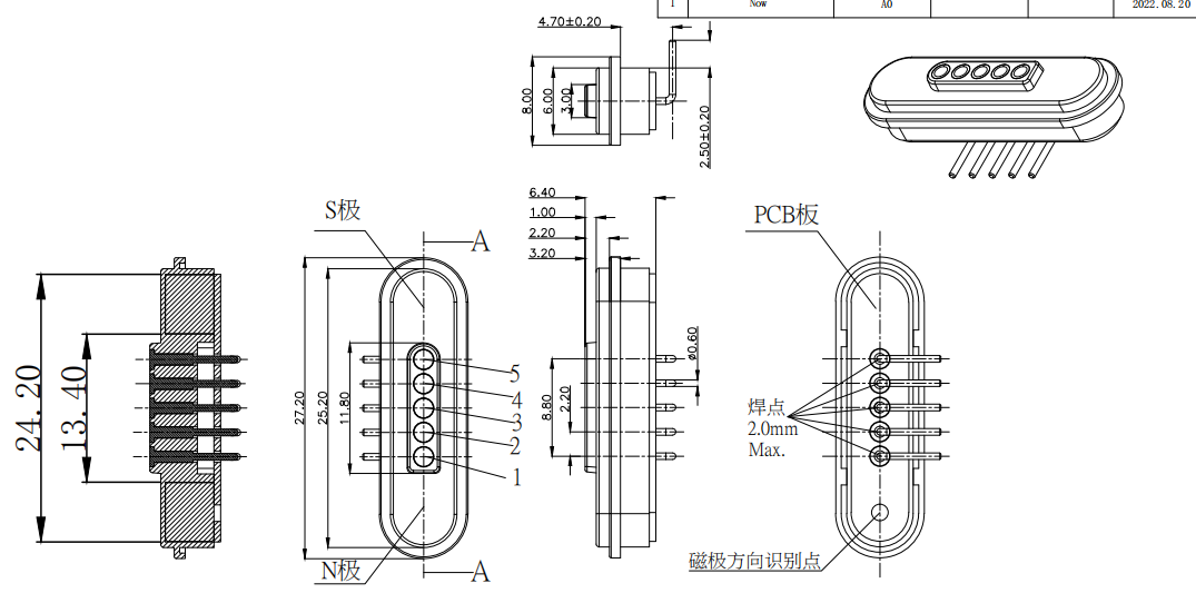 Pogo Pin Interface | Connector Magnetic Manufacturer supplier