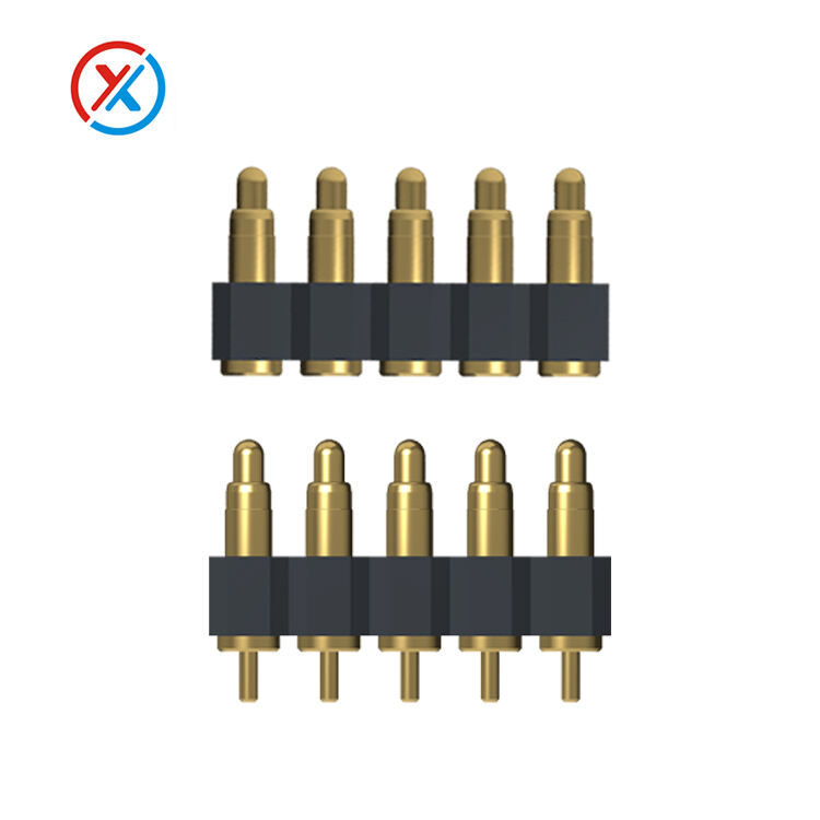 5pin waterproof pogo pin connector 2A current connector pogo pin-5PIN