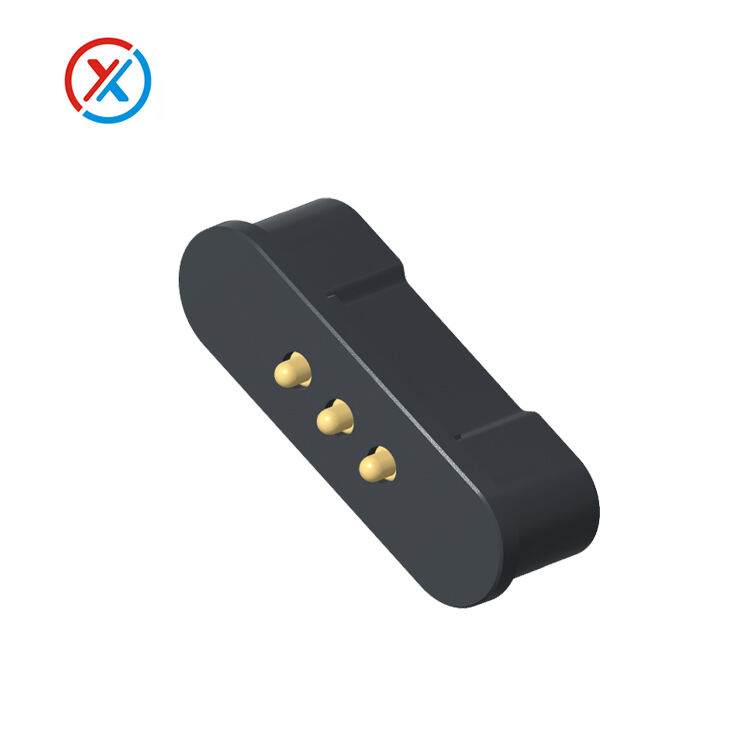 magnetic contactor connection supplier，waterproof pogo pin connector 3pin-1451