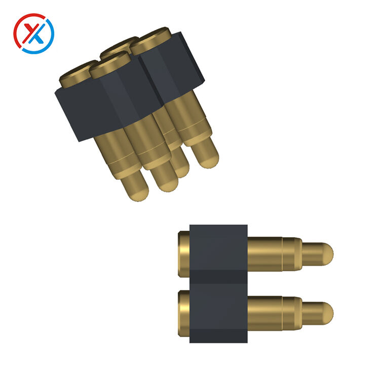 SMT Pogo Pin -liitin 4Pin/Pogo Padit Kiinalainen Toimittaja  