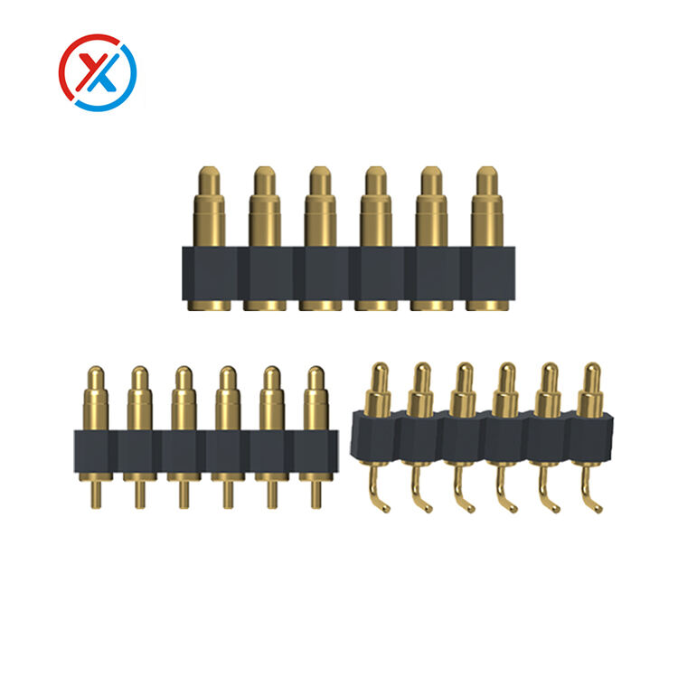 6pin waterproof pogo pin connector 3A current connector pogo pin-6PIN