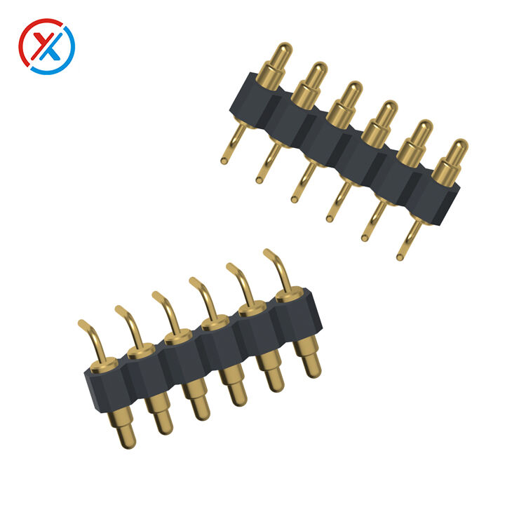 Right Angle Pogo Pin Connector 6-Pin Supplier-Quick Sample