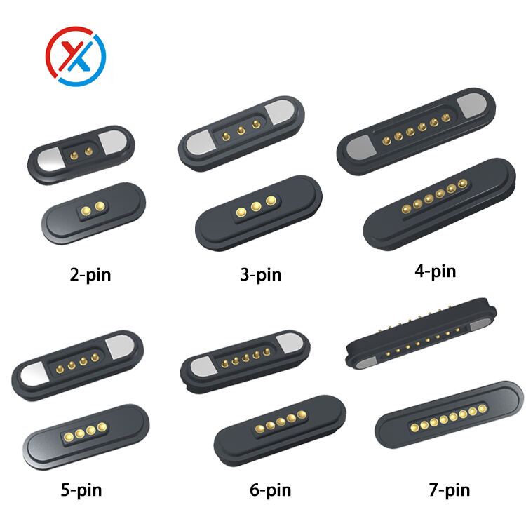 Fabricant de contacts électriques Pogo Pins magnétiques 12v  