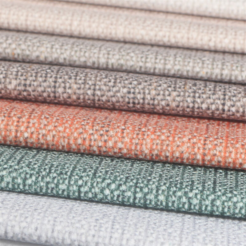 پارچه مبل بافت شده از جنس 100% پلی استر مقاوم در برابر چروک با طرح چاپی، پارچه بافته شده تزئینی