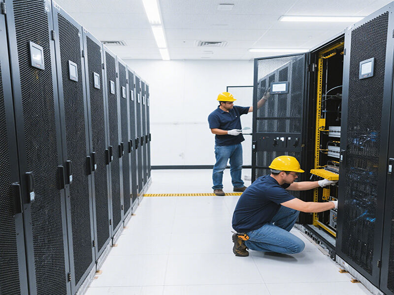 Cómo configurar un sistema UPS modular