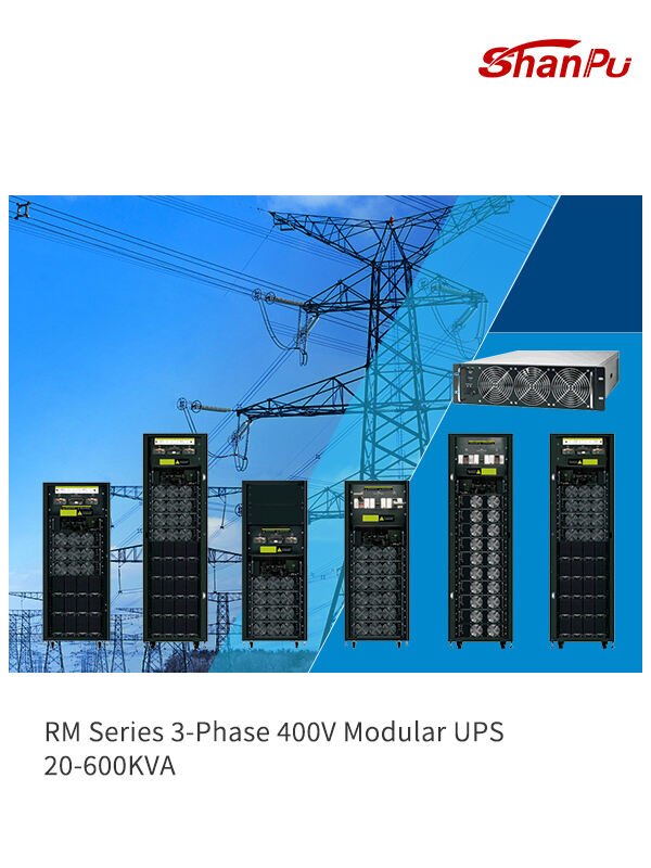 RM Series 3-Phase 400V Modular UPS 20-600KVA