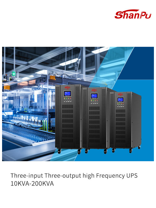 Three-input Three-output high Frequency UPS10KVA-200KVA