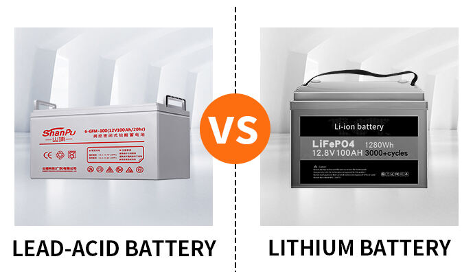 Vergleich von Lithium-Batterie und Blei-Säure-Batterie für USV