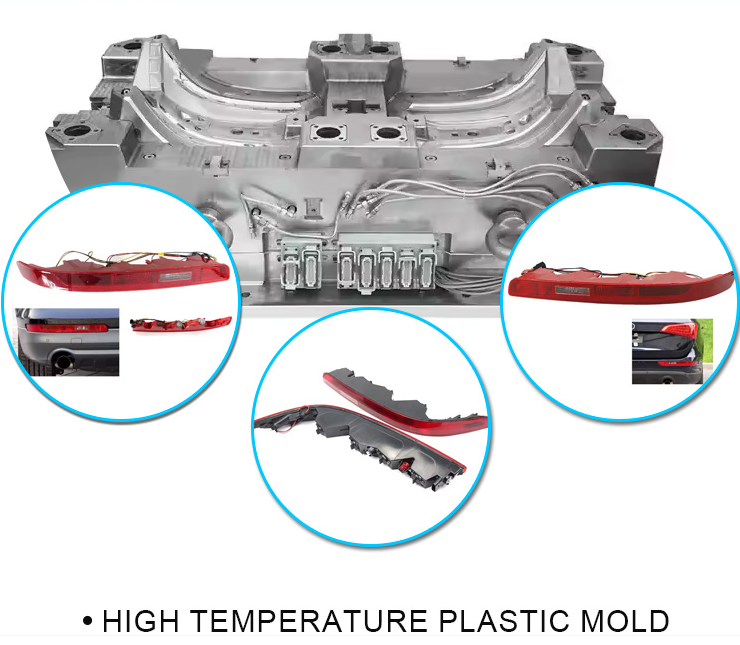Custom plastic molds of rear bumper light moldlight for injection High Temperature mould plastic auto parts molds manufacture_9-3.png