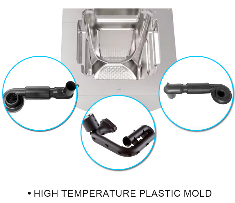 Professional injection mold mould for boiler silencer high temperature and corrosion resistance quality plastic boiler silencer_HIGH TEMPERATURE PLASTIC MOLD