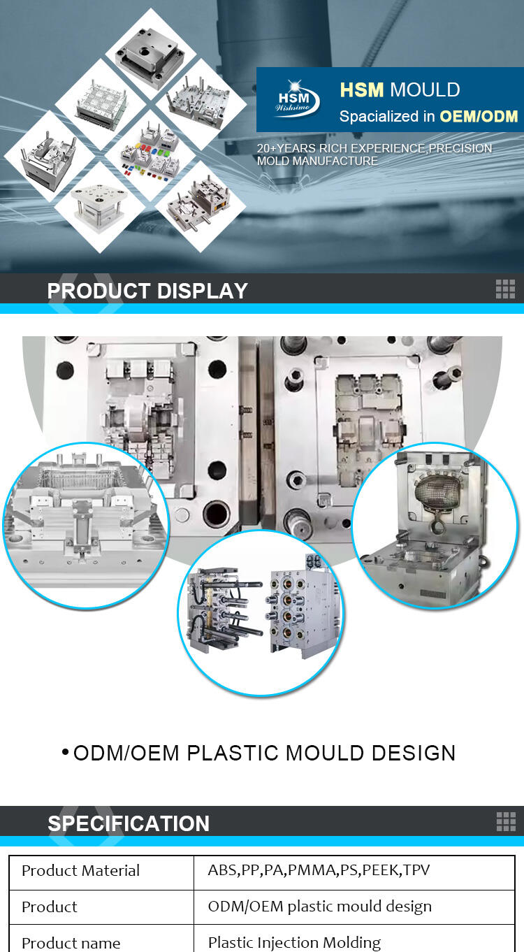 Design Mold Making Stamp Tooling Mold Polystyrene Plastic Injection Moulding Mold OEM ODM Service details