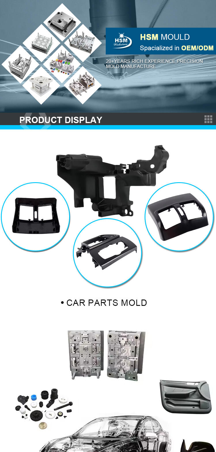 Custom Automotive Injection Mold Maker Auto Parts Plastic Injection Molding Service factory