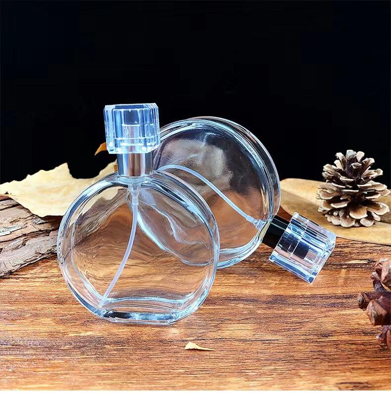 50ml 100ml Oblat Cam Parfüm Şisesi