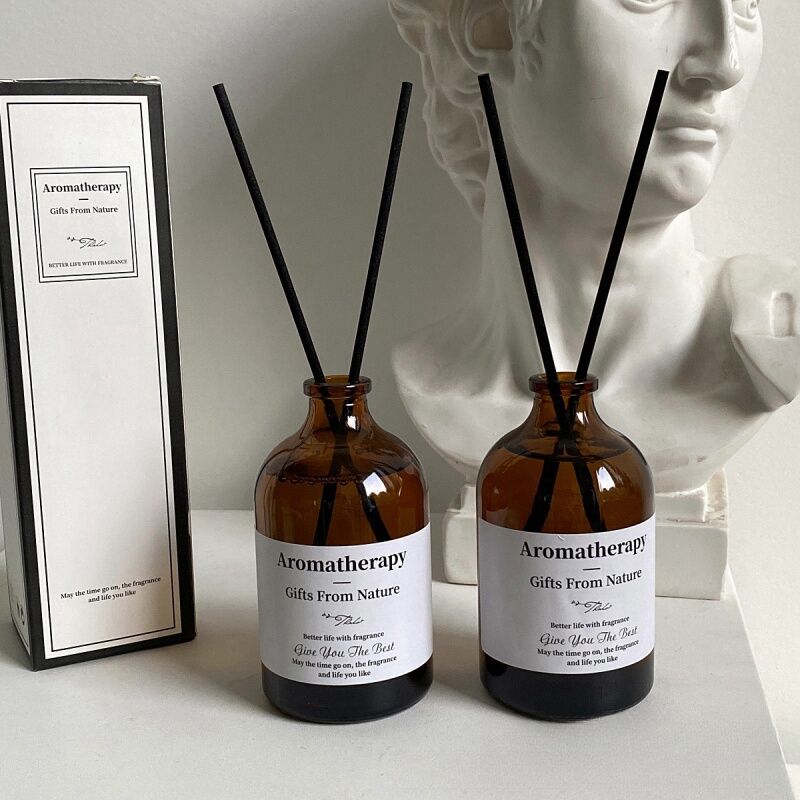 0ml 100ml Amber Aromatherapy Bottle with Cap