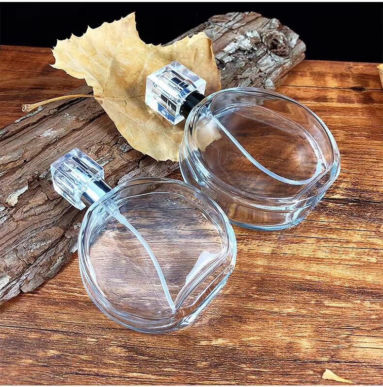50ml 100ml Oblat Cam Parfüm Şisesi