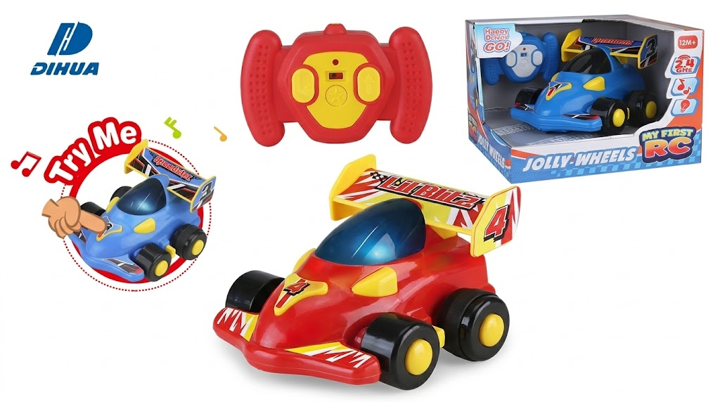 Dihua Jolly Wheels Toddler RC Toy Car