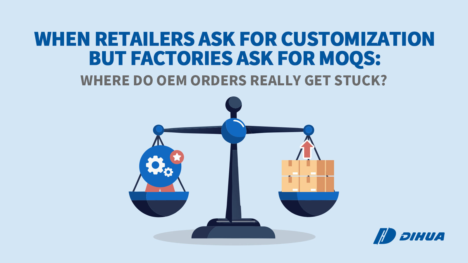 When Retailers Ask for Customization but Factories Ask for MOQs: Where Do OEM Orders Really Get Stuck?