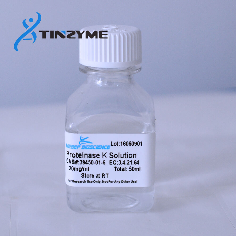 Proteinase K solution 20mg ml RT stable