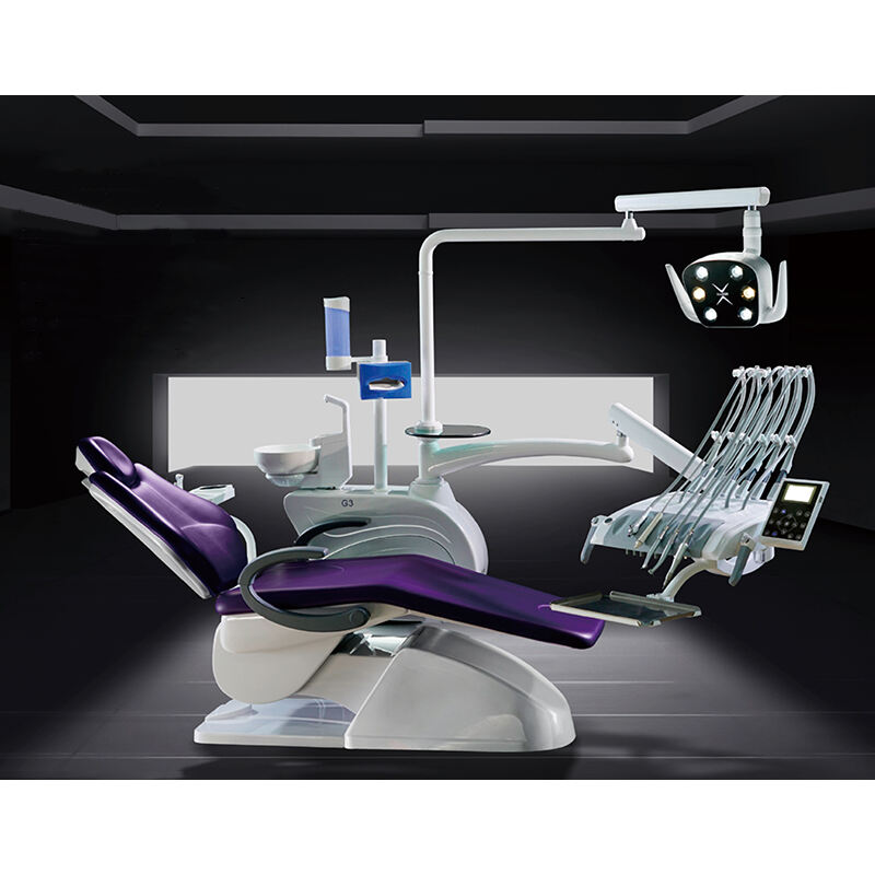 Good Quality Leather Electricity DentalChair Luxury Dental Chair Lanp