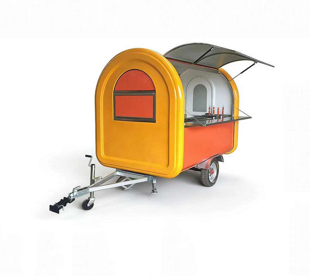 Outdoor Concession Food Trailer, Mobile Fast Food truck