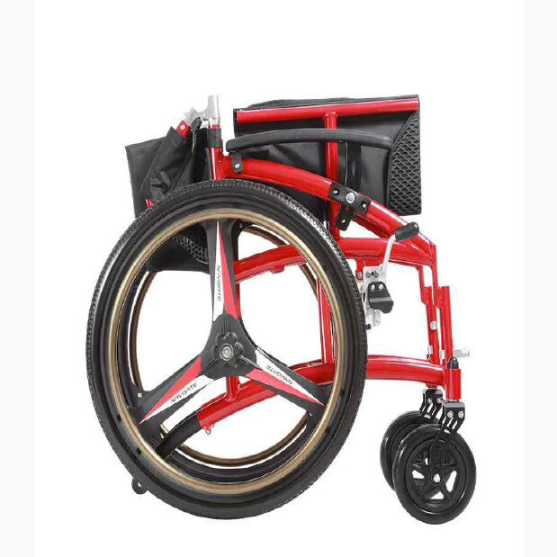 Magnesium-aluminum alloy non-magnetic wheelchair