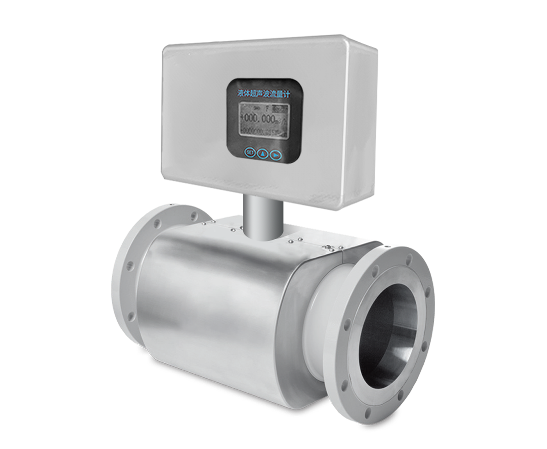 Measurement principle of ultrasonic flowmeter