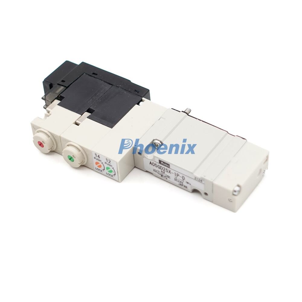 ricambi per macchina da stampa Komori: valvola elettromagnetica | A05GD25X-1P, A05GD35X-1P, A12PS25-1P, A12FS25-1P | Ricambio originale