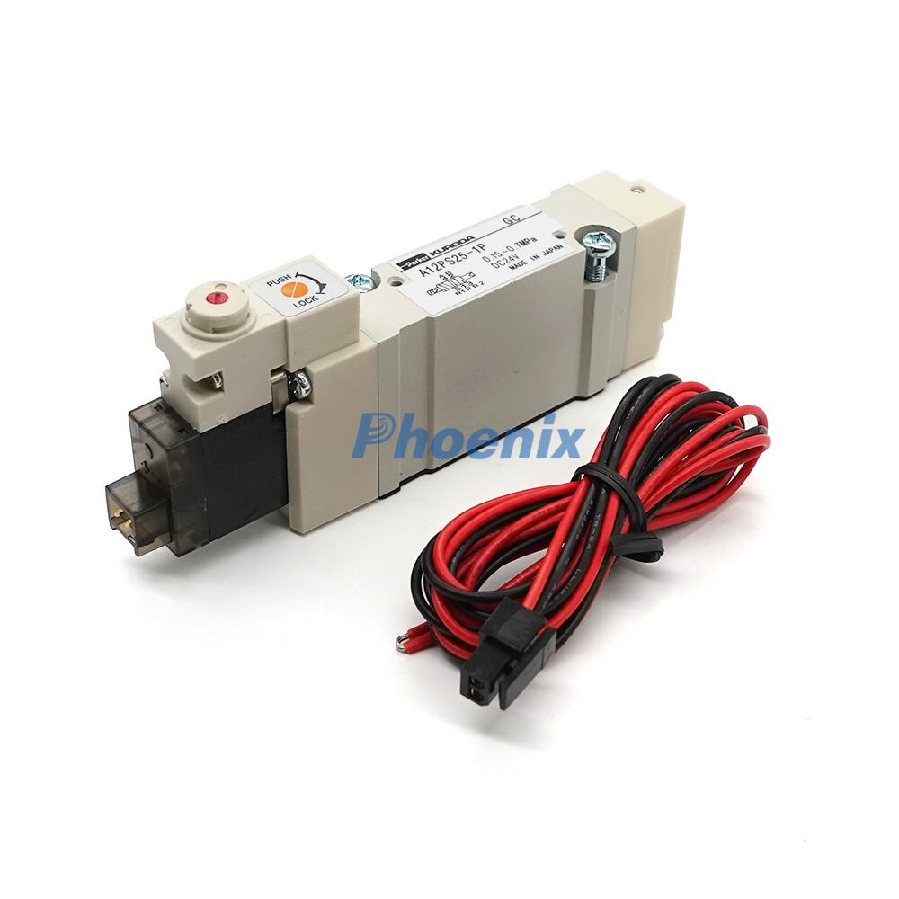 Katup Solenoida Komori A12PS25-1P | Suku Cadang Mesin Cetak Offset 3Z0-8102-890 | Katup Pengendali Udara DC24V