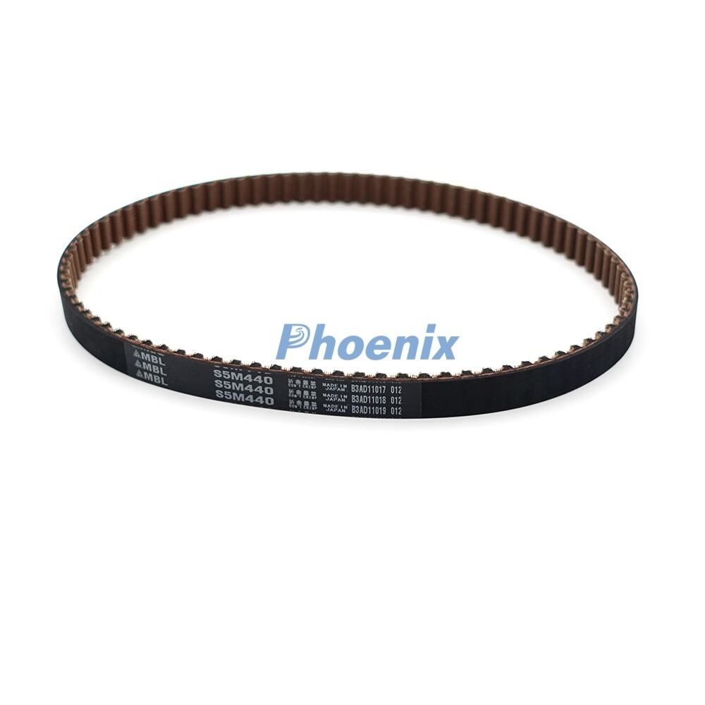 Pita Isap S5M-440-10 Berkualitas Baik, 440×10 mm, 440*10 mm, Sabuk Perlambat F2.020.007 untuk Suku Cadang Mesin Cetak Heidelberg CD102