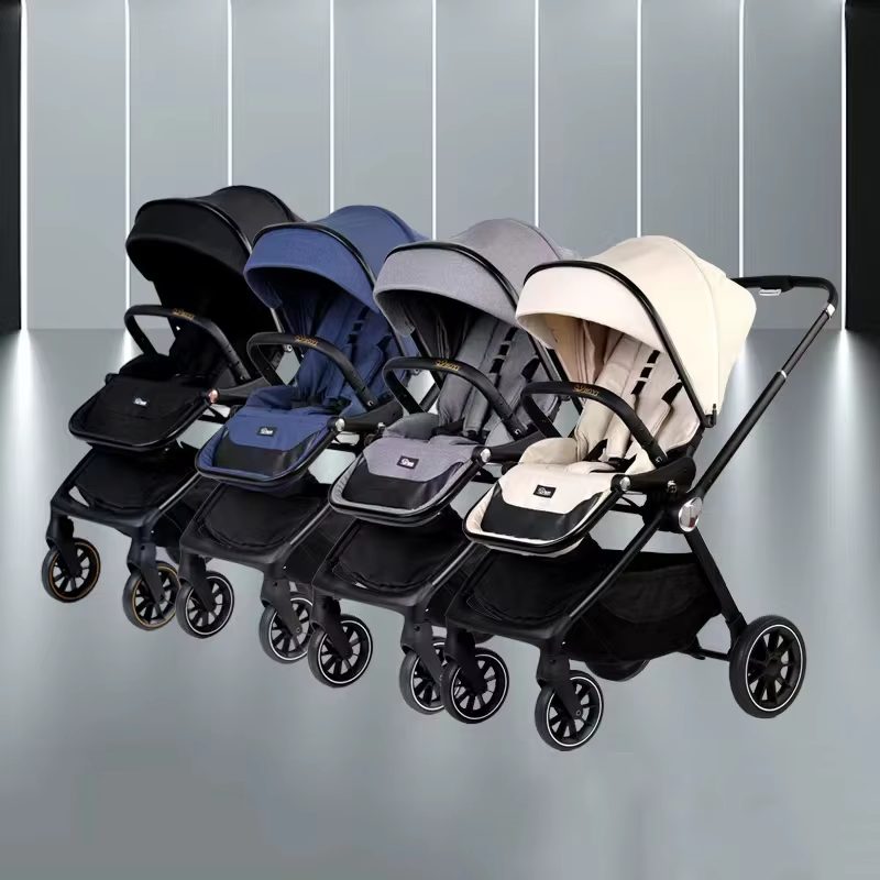Wholesale 3 in 1 Portable Custom Foldable Compact Travel Baby Pram Dining Tray Baby Stroller with Car Seat
