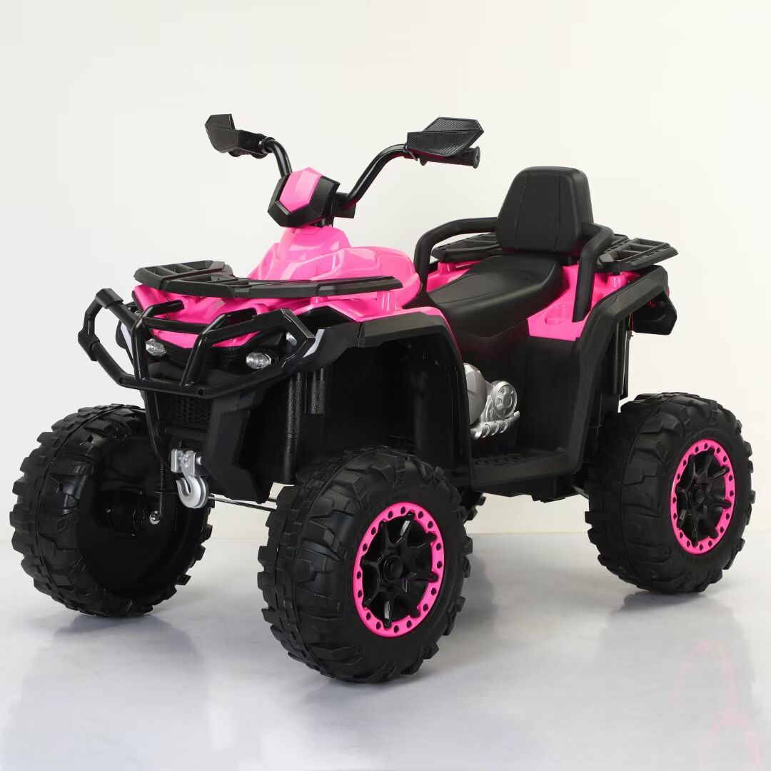 2025 Unisex New Electric Four-Wheel Ride-On Battery Car Children's Beach Motorcycle 6-12 Year Old Off-Road Plastic Toy Kids ATV