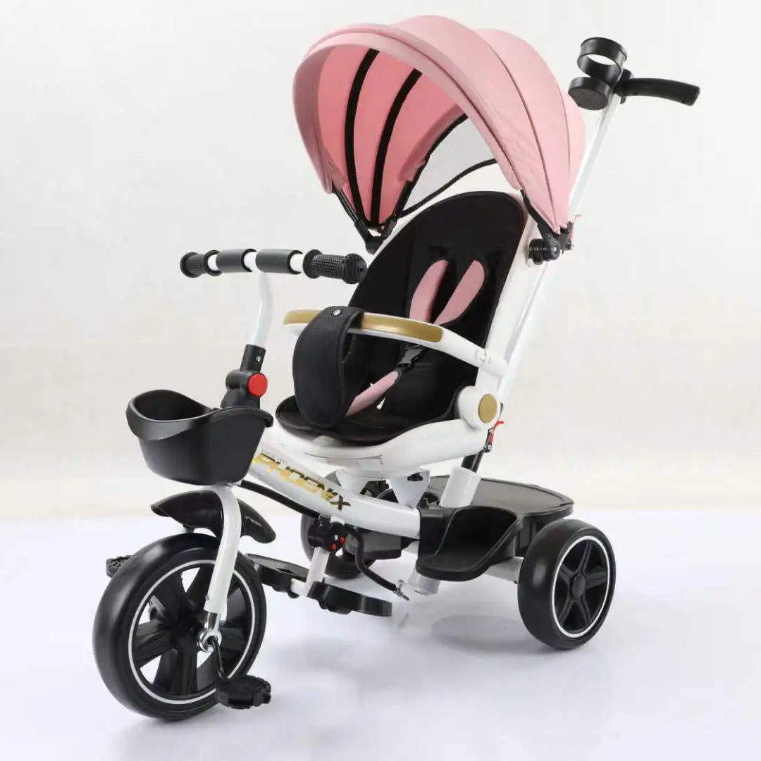 Manufacturer Wholesale Low Price Baby Tricycle Price / Kids Tricycles Factory / Child Stroller Tricycle
